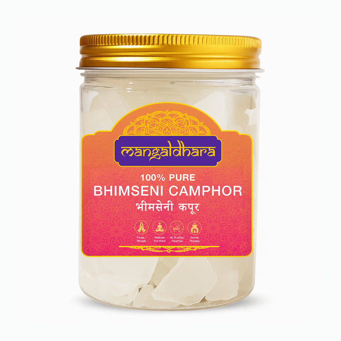 Mangaldhara 100% Pure Bhimseni Camphor